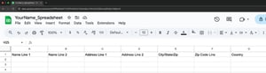 spreadsheet column titles - LCI Paper