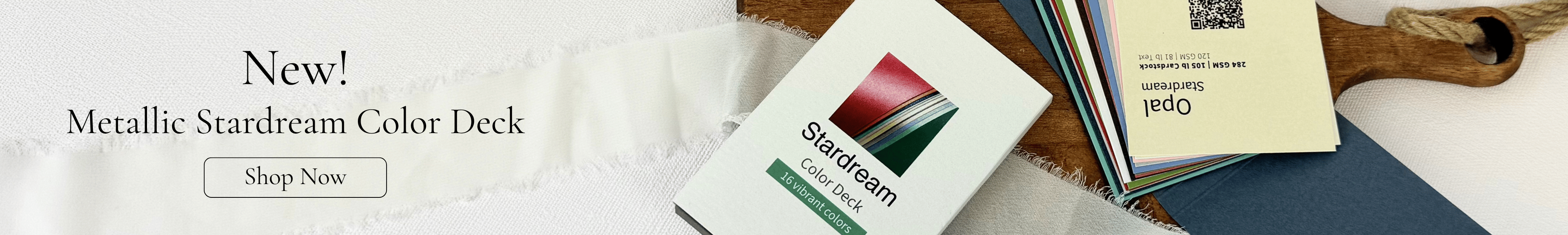 shop new metallic Stardream Color Decks, available at LCI Paper