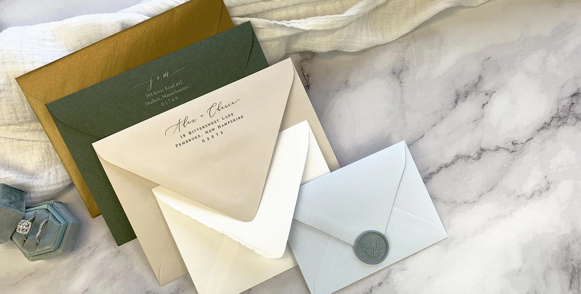 Wedding Invitation Envelopes Shop Sizes, Colors, & More